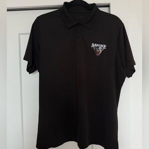 Black Maine Polo Shirt